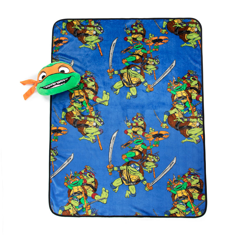 Paramount Mutant Mayhem Michaelangelo Nogginz Throw