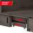 Queen Murphy Bed Cabinet with USB & Storage, Foldable Mattress for Guest Room-1479910117
