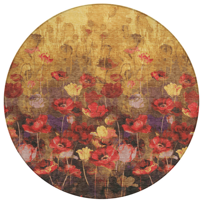 Tapis rond 8 po
