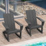Wolak HDPE Rocking Adirondack Chair(Set Of 2)