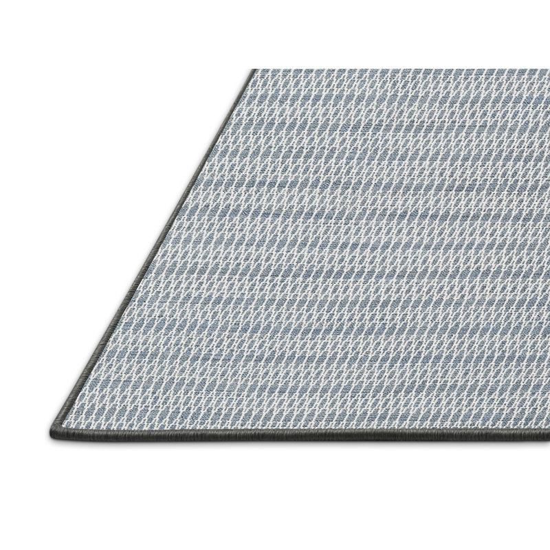 Tapis gris contemporain Orleans, Rectangle 5 pi x 7 pi