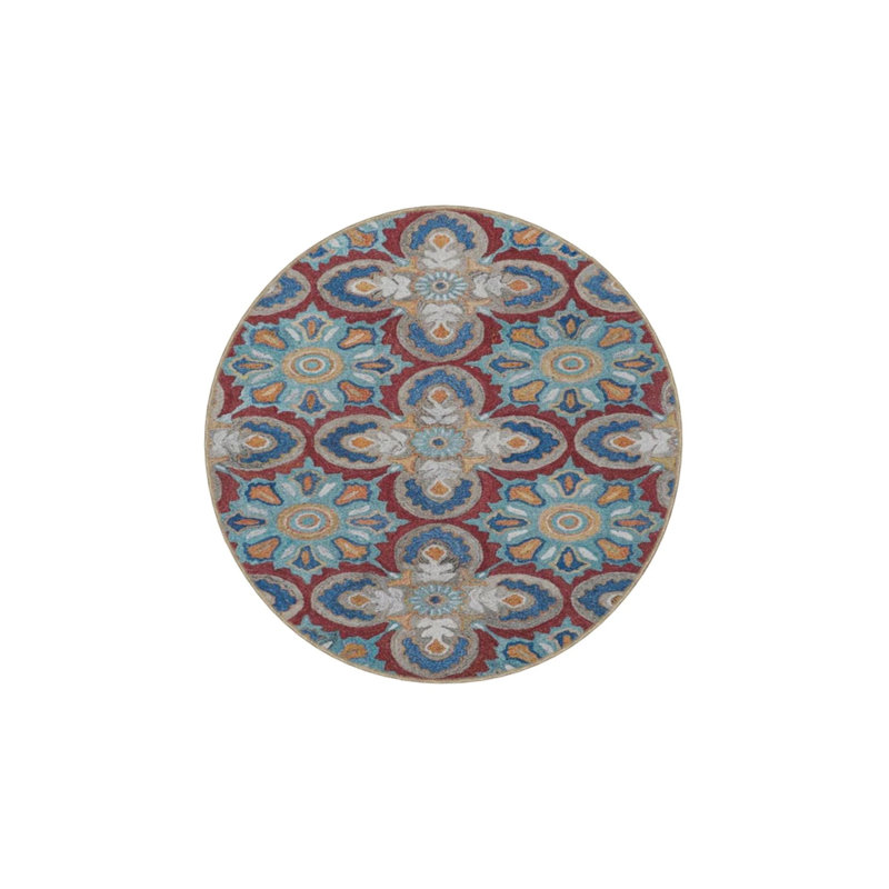 Floral Traditional Decorative Washable Rug, Rectangle 2'4" x 4'