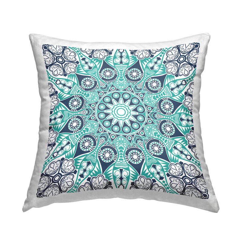 Polyester Throw Square Pillow Cover & Insert