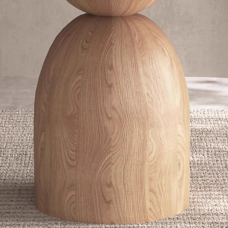 Round Rock Slab Table Top, Lounge Table and Chair Set