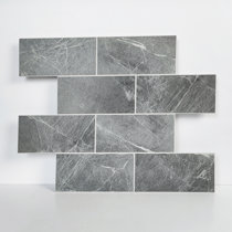 COLAMO Carrara White Peel and Stick Backsplash Marble Tile Look White –  Colamo