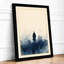 Solitary Vigil Japandi - Framed Print-1561253161-1561253165