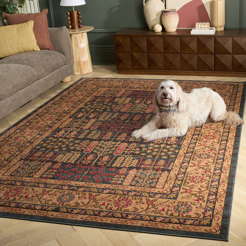 Tapis performance oriental Pennypacker, Rectangle 6 pi 7 po x 9 pi 2 po