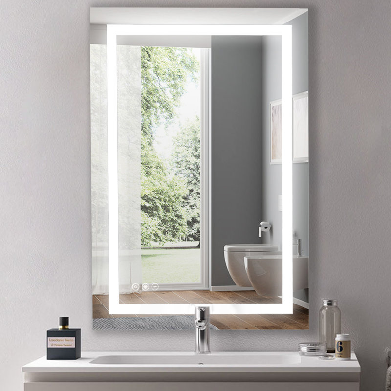 Sueko Flat Wall Mirror, 36'' x 48''