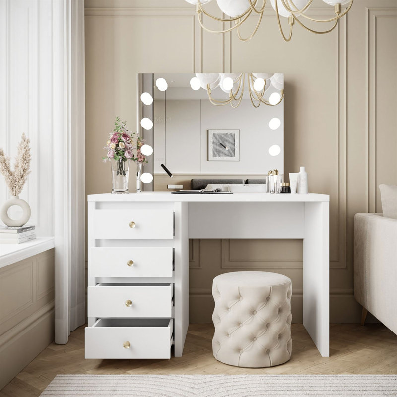 Syrine Dressing Table with Mirror