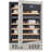 SommSeries2 46 Bottle Dual Zone with VinoView Display Shelving