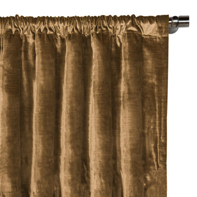 Winchester Silky Velvet Room Darkening Curtain