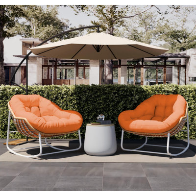 Chaise berçante de patio