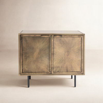 Melissa Metal 25" Nightstand