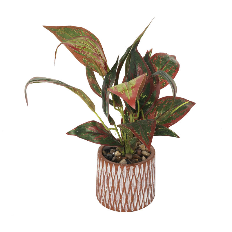 Plante à feuillage artificiel en pot 14,1 po Sumner