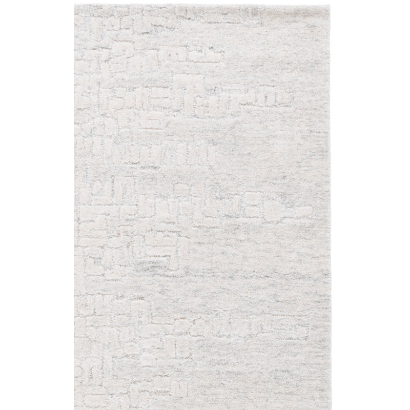 Harvest 102 Hand Tufted Wool; Cotton Abstract Rug, Rectangle 3' x 5'