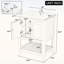 Meuble-lavabo élégant avec lavabo en céramique élégant-129226176