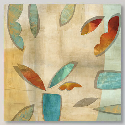 « ludique ii », reproduction d’art sur toile, H 26 po x l 26 po x P 1,5 po