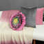  Housse et insert circulaire en velours pour coussin décoratif