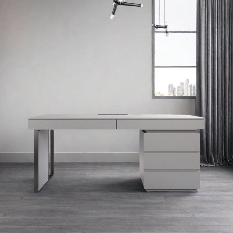 Wiveca, Gris clair, H 29,92 po x l 62,99 po x P 27,56 po