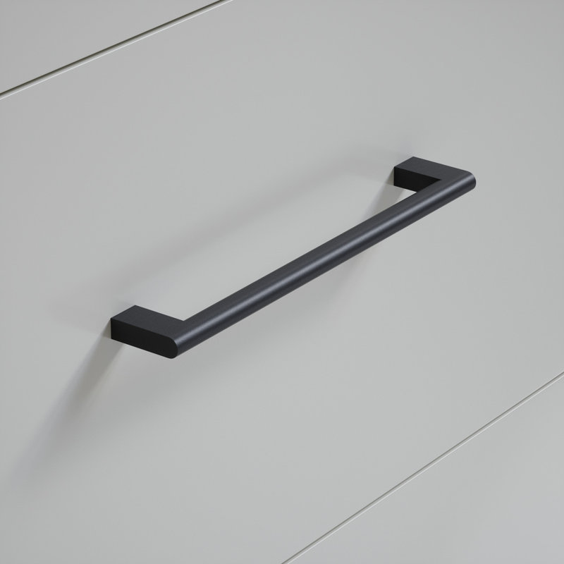 Vail 10" Matte Black Bar Pull, Matte Black, 10"