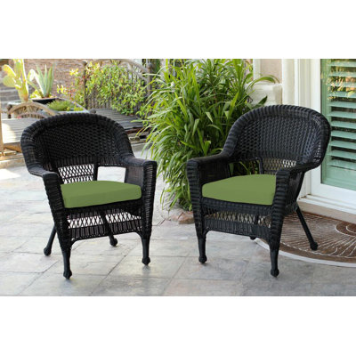 Burrowes Patio Chair with Cushions SET