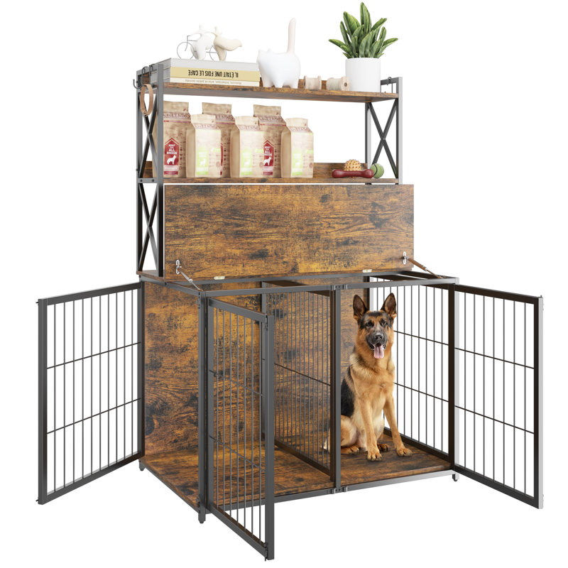 Cage pour chien 41 po 41 po avec 4 tablettes