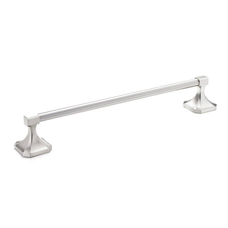 Barre à serviettes murale 20,55 po Riviera, Nickel brossé