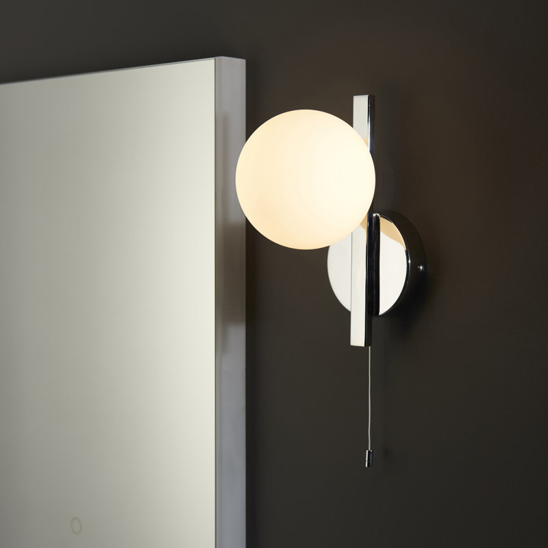 Terflinger Spa 1-Light Bathroom Wall Light, Chrome