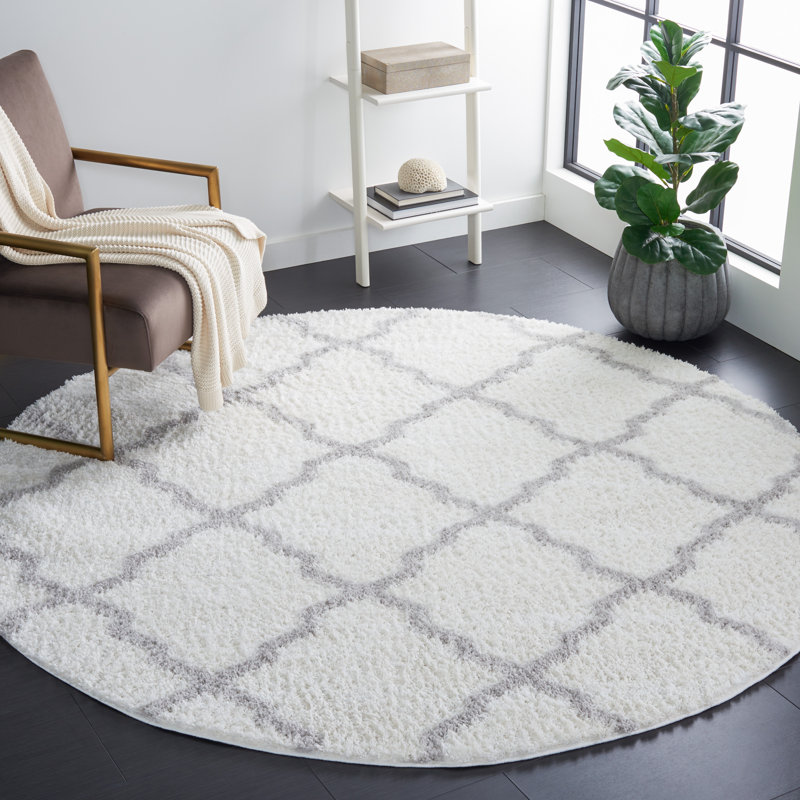 Ambrosio Performance Geometric Rug, Round 7'