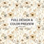 Ensemble de housse de couette et de coussins décoratifs 5 pièces French Country-124111912