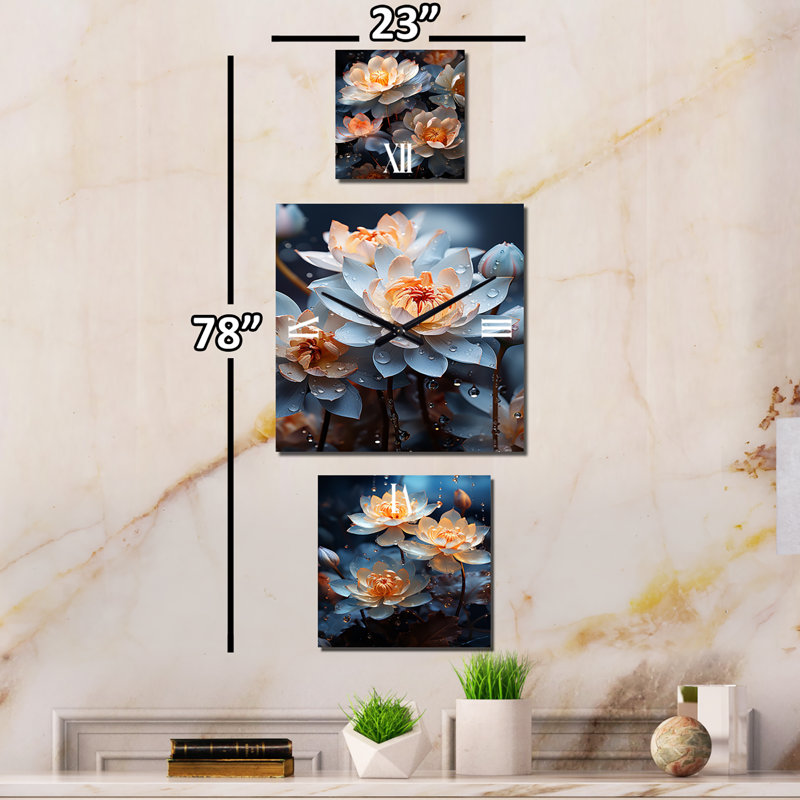 Genesa Metal Wall Clock