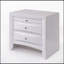 Table de chevet 1Pc avec finition en chêne et deux tiroirs de rangement-409134022