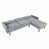 Velours gris velours est en rupture de stock
