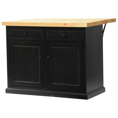 Averill Solid Wood Kitchen Island