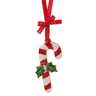 18 cm Striped Shatterproof Hanging Figurine Ornament
