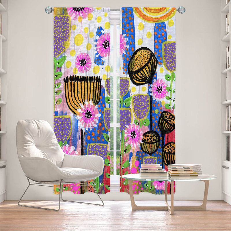Ensemble de rideaux en polyester 2 pièces 2 pièces, L 20 po x L 52 po