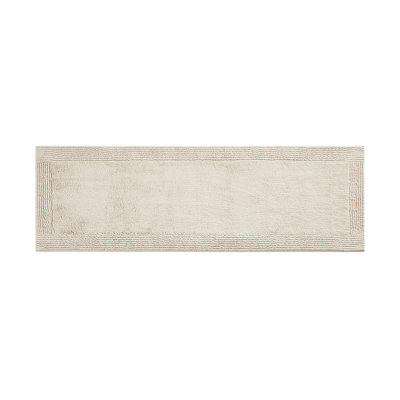 100% Cotton Tufted 3000 GSM Reversible Bath Algodones Natural 24x72"