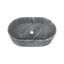 Lavabo vasque de salle de bain en marbre naturel de Carrare gris-123626437