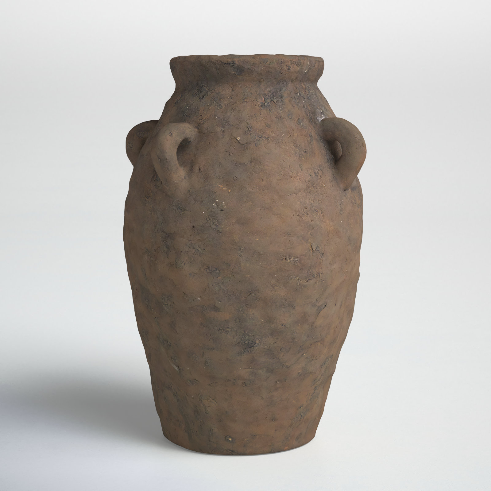 Elna Handmade CElnamic Table Vase, 15.45" H x 9.85" W x 9.8" D