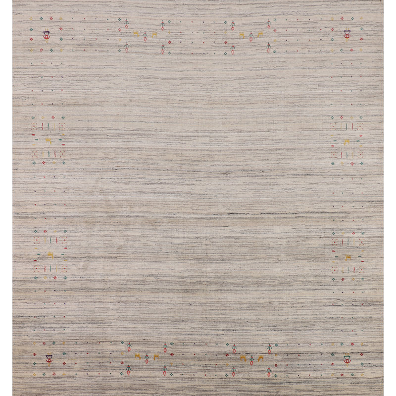 Tapis indien Gabbeh 8 x 8