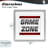 Game Zone Warning Framed Print Under Glass, design by Marcus Prime-1879545890-1879545902