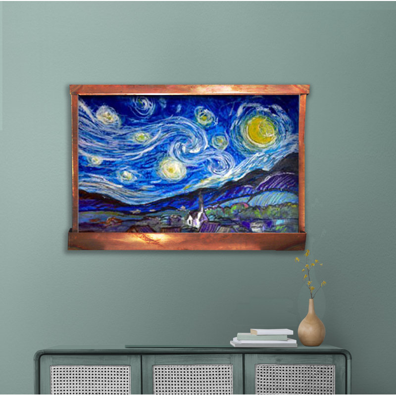 Starry Night Wall Fountain