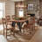Chaliyah Solid Wood Slat Back Side Chair-221679794