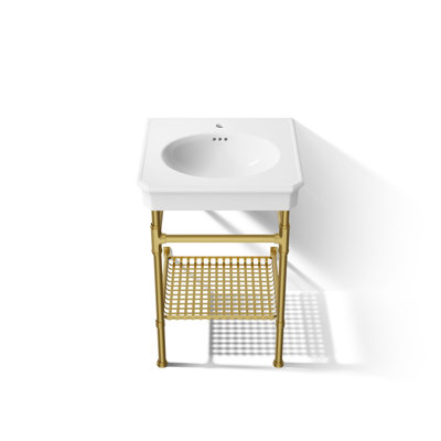 Lavabo de salle de bain à console rectangulaire 24 "Claude by Studio McGee