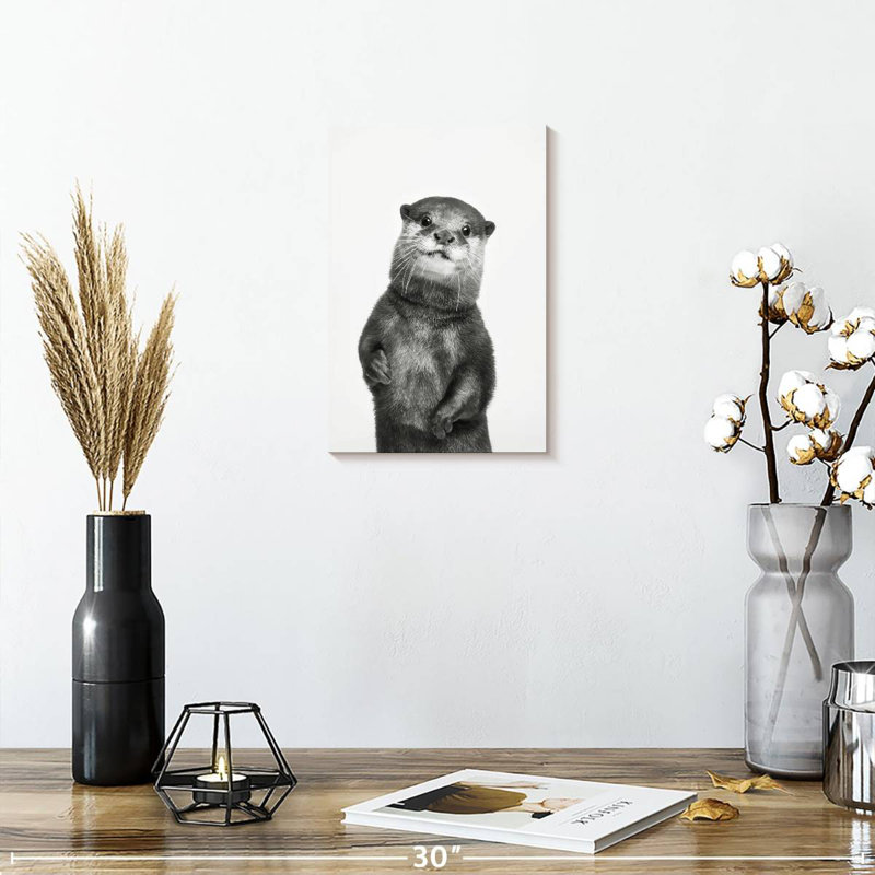 Loutre Brampt, H 12 po x l 8 po
