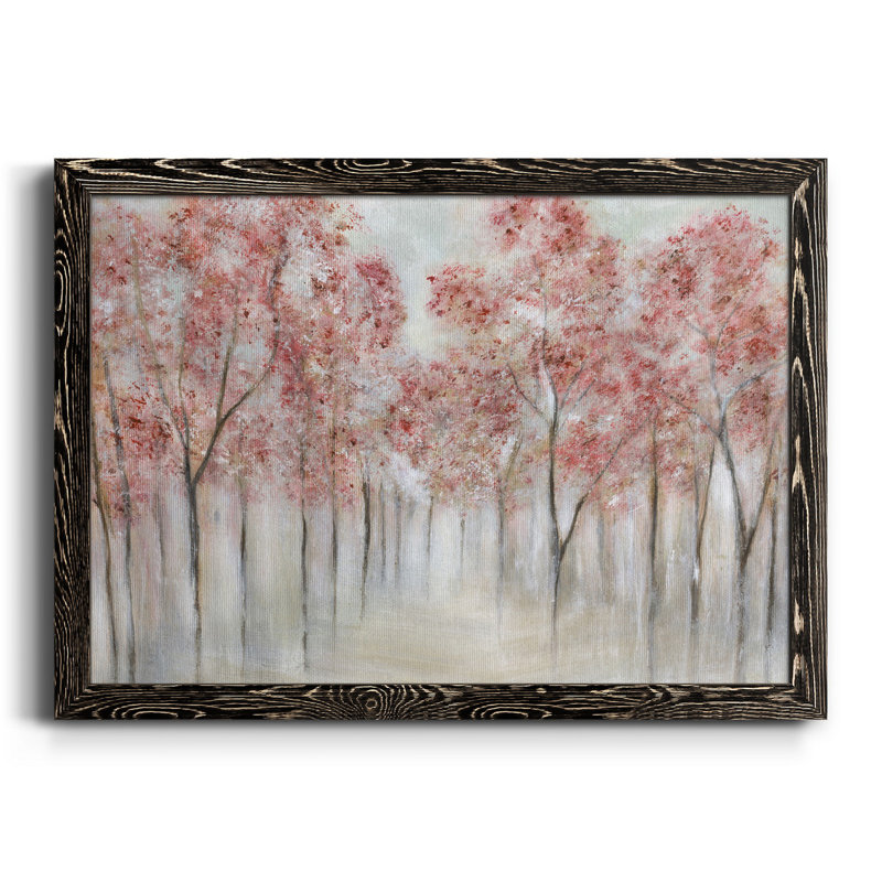 «Blush Spring», peinture sur toile encadrée, Noir, H 37,5 po x l 27,5 po x P 1,5 po