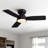 32'' Small Ceiling Fan With Led Lights & Remote Control