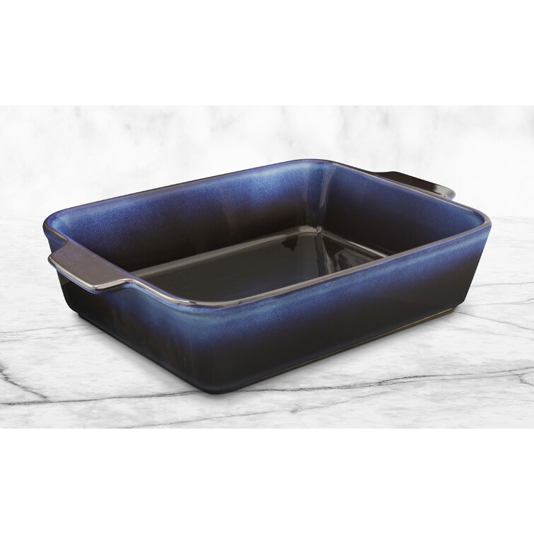 Casserole Dish with Lid, Ceramic 2.8 QT Baking Dish for Cooking