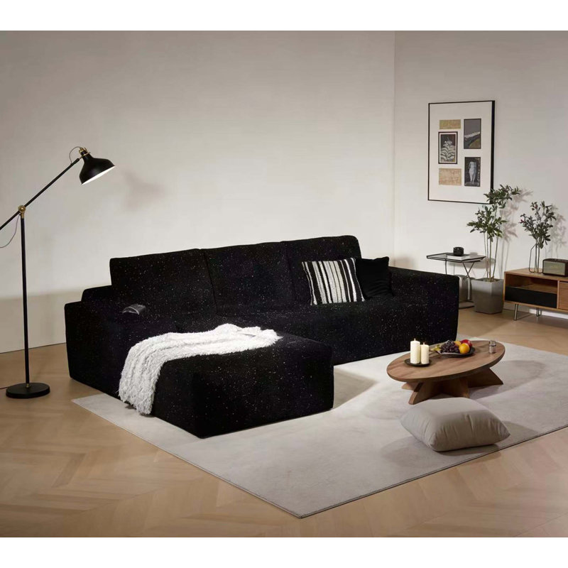 Cloud Modular Sofa with Convertible Bed and No-Assembly Design