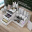 Diara Plastic 7 Compartment Makeup Organiser